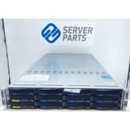 Supermicro CSE-827 2U Trippel Node 1xE5-2609v4 64GB DOM SSD 64GB 2x2TB 1x480G Ra