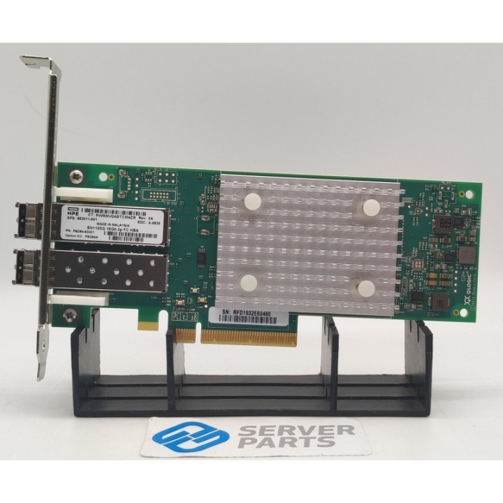 HPE QLE2692L Storefabric Fibrecard Dualport 16GbE 853011-001