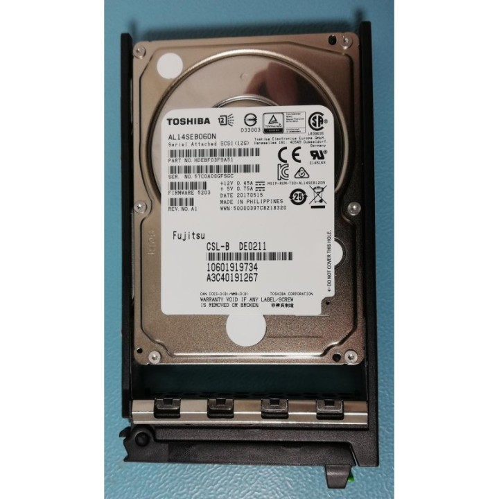 Fujitsu 600GB 10K SAS 12G SFF A3C40191267